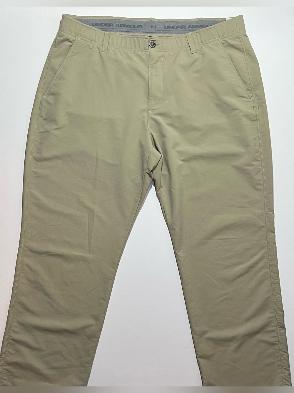 Men’s Under Armour Khaki Chino Straight Leg Pants, 40x32